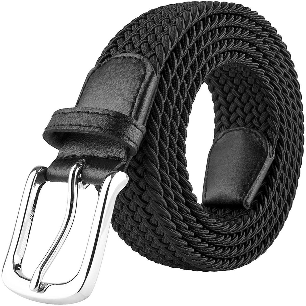 Geflochtener elastischer Stretch-Gürtel Unisex