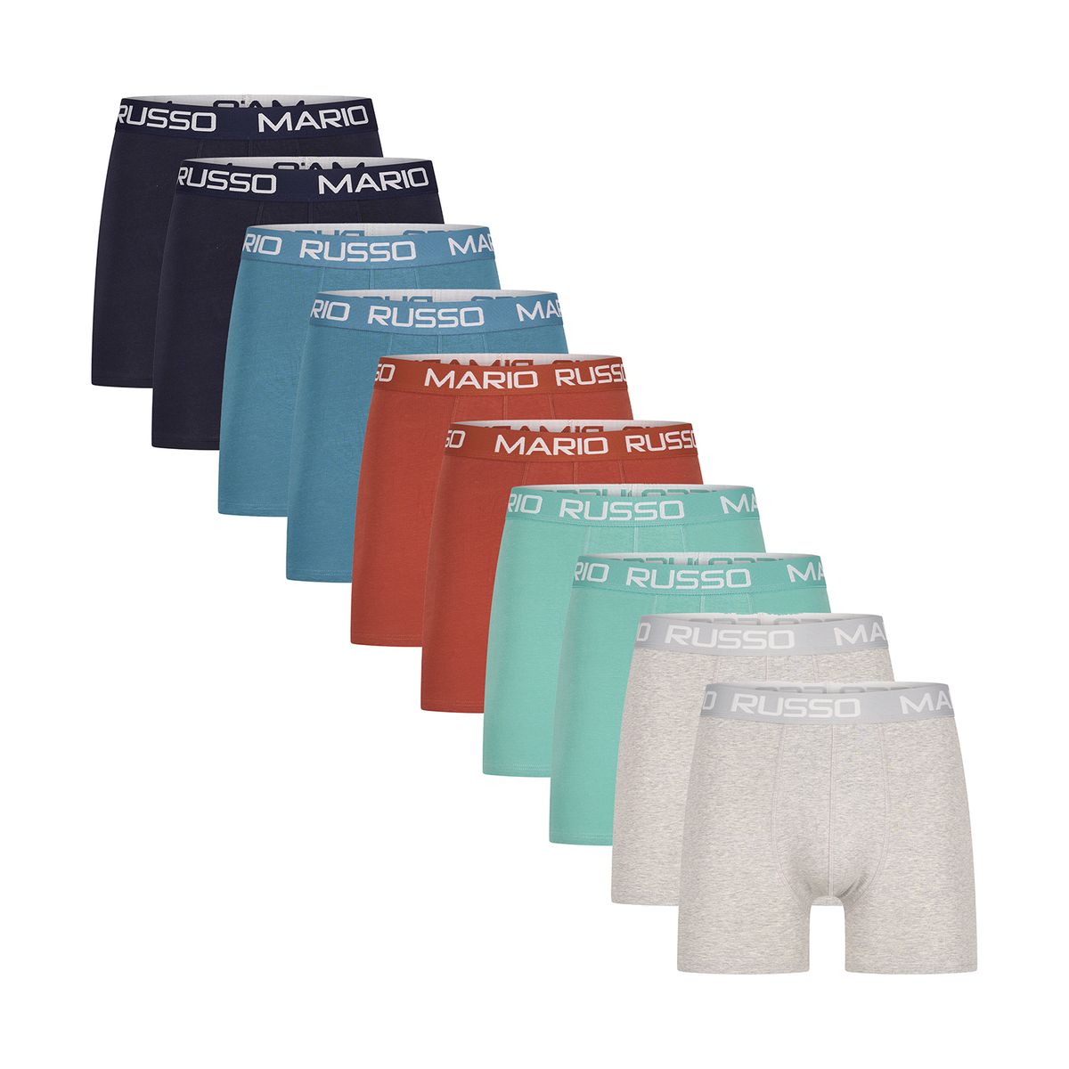 Basic Stretch Baumwoll Boxer Briefs Pack