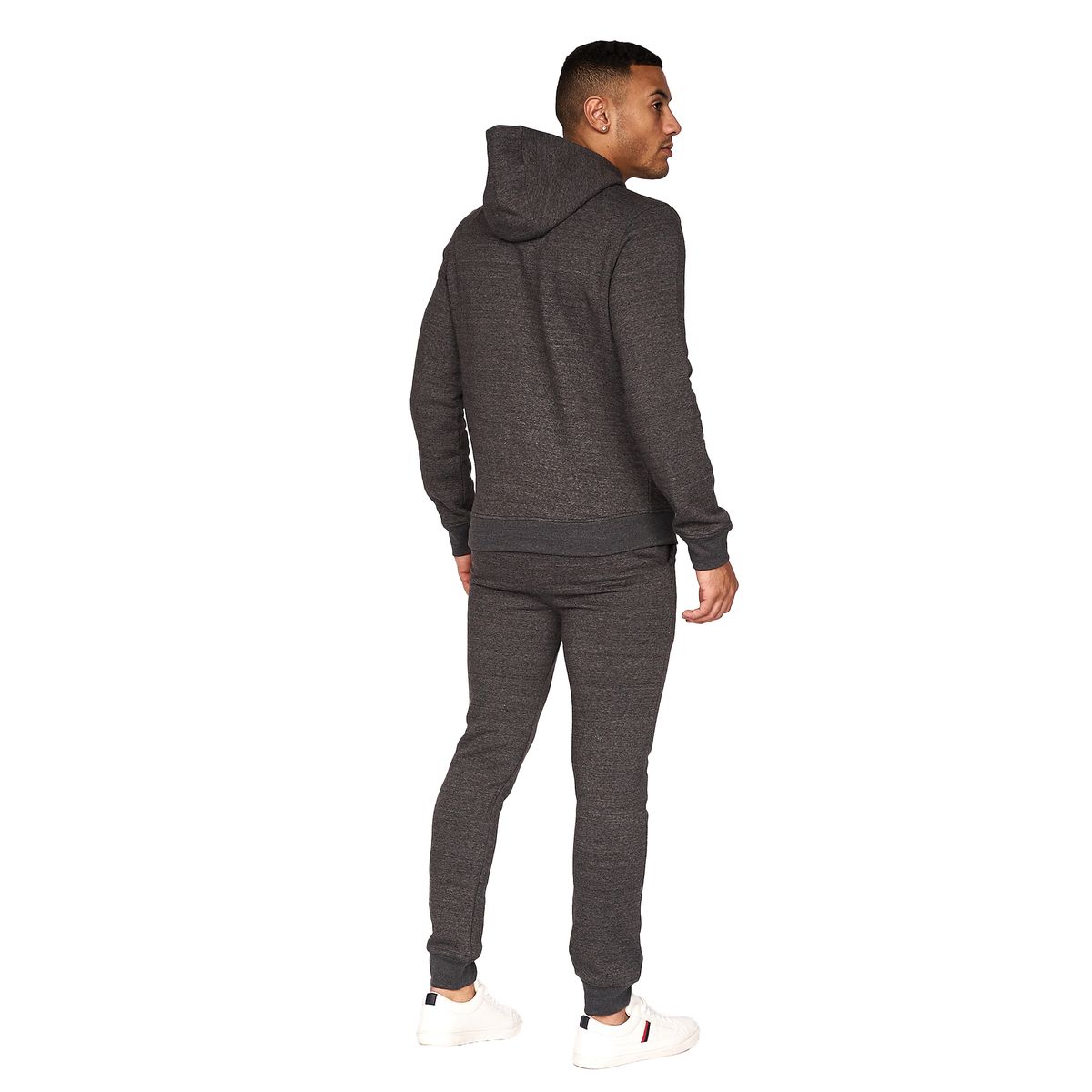 Essentielles Fleece-Kapuzenpullover-Duo