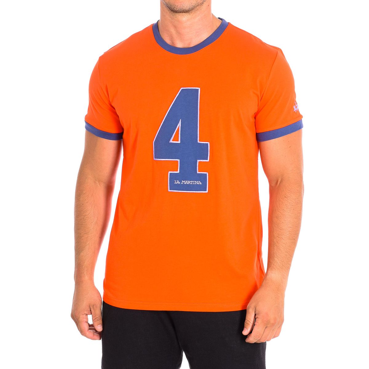 Lässiges Baumwoll-Jersey Grafik T-Shirt