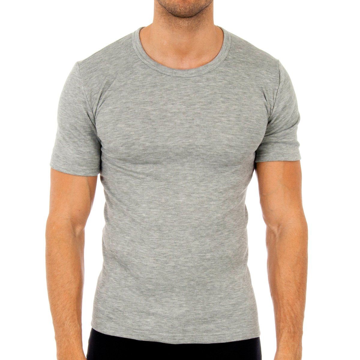 Herren Kurzarm-Unterhemd mit Passform