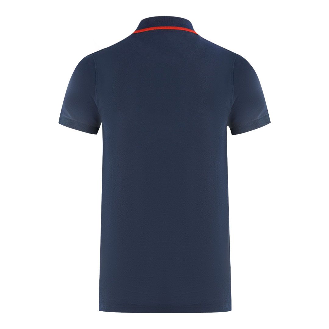 Klassisches Poloshirt mit besticktem Logo