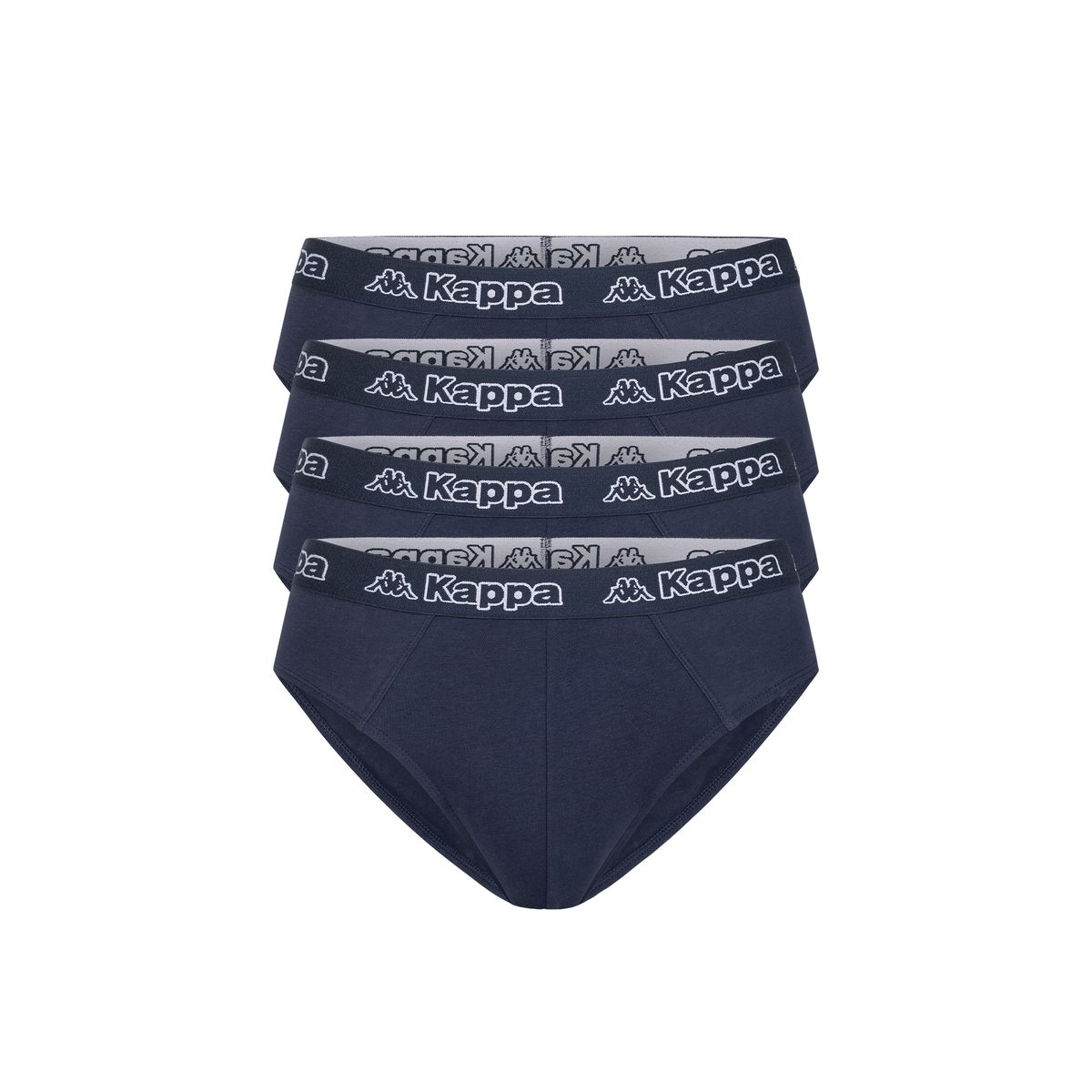 Herren Marineblaue Slips Viererpackung