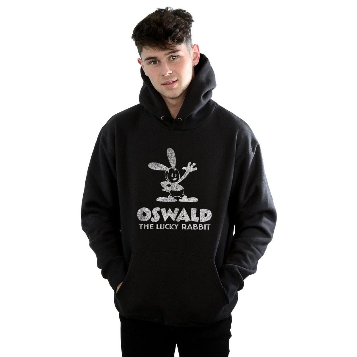 Oswald Grafik-Hoodie im Vintage-Look