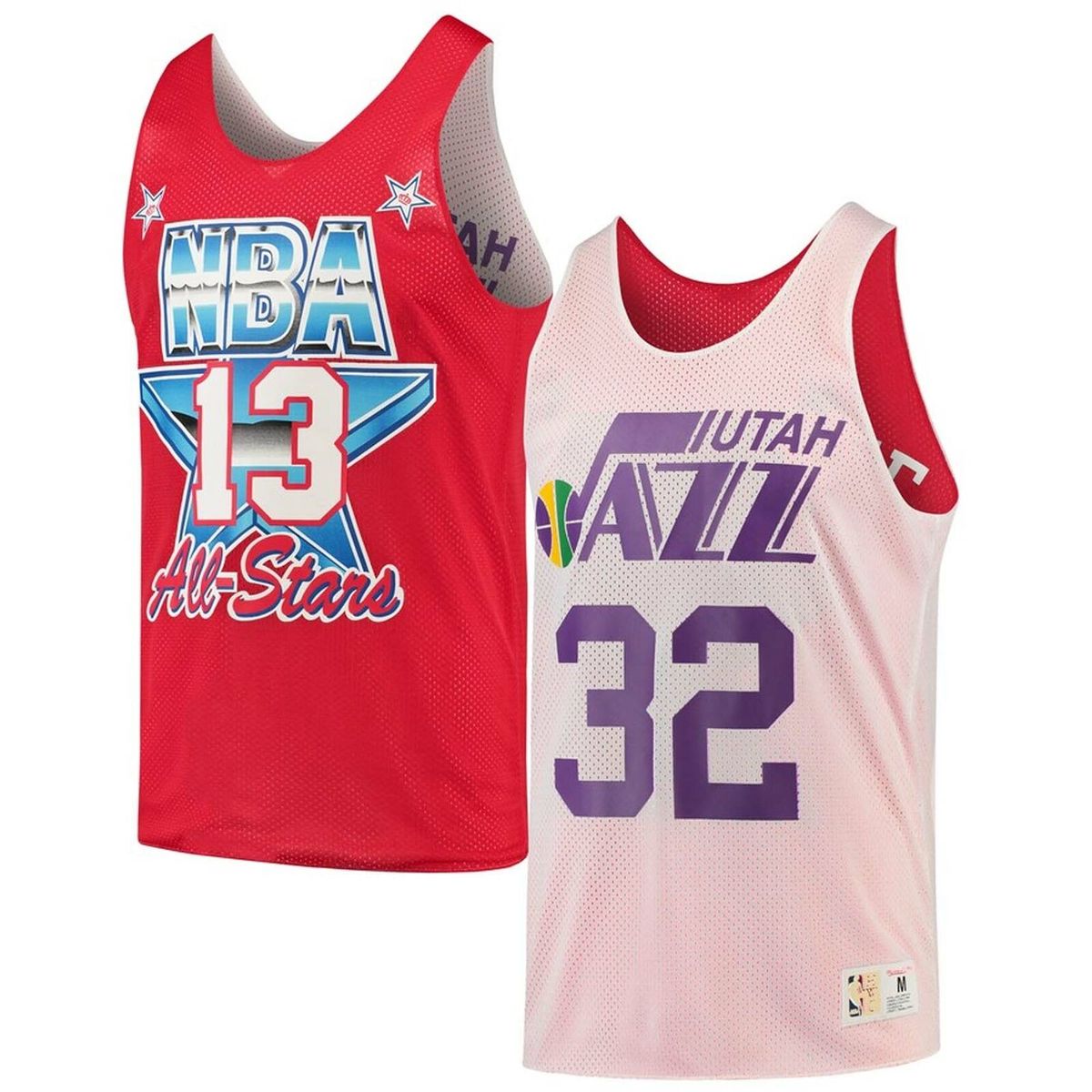 Utah Jazz Karl Malone Wende-Trikot