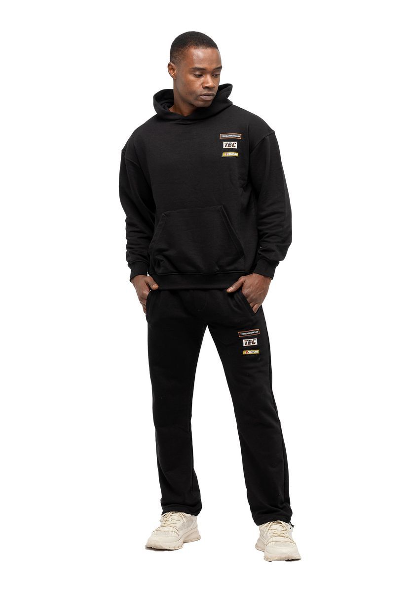 Herren Oversized Trainingsanzug Set mit Stickerei