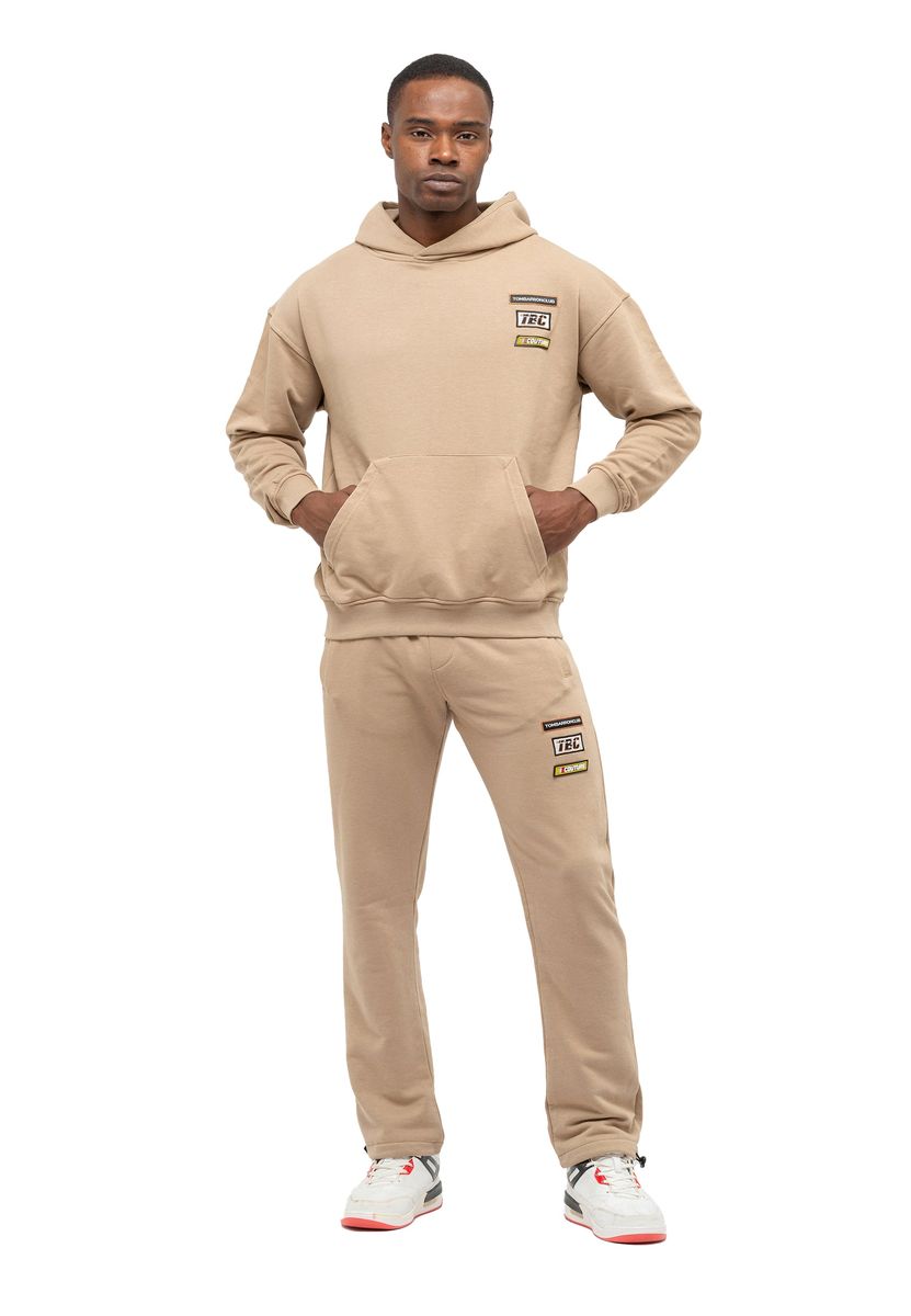 Herren Oversized Trainingsanzug Set mit Stickerei