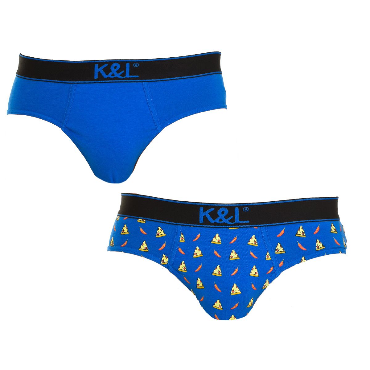 Herren Slips Zweierpack K&L