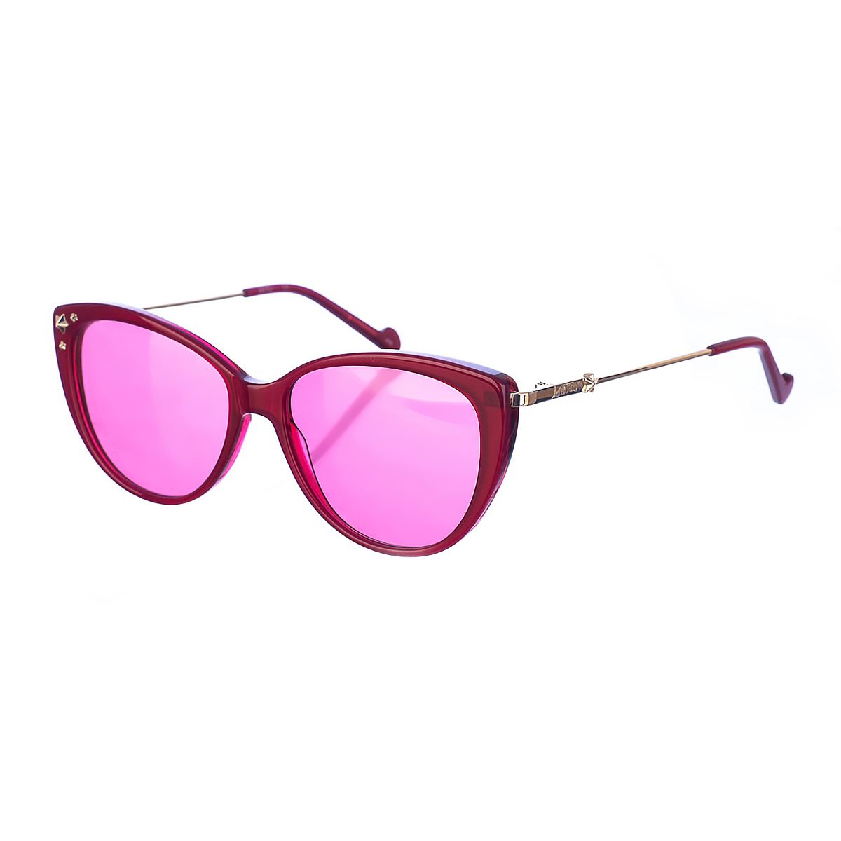 Cat-Eye Sonnenbrille mit Acetatrahmen