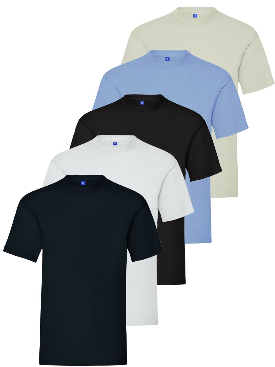 Herren Rundhals T-Shirt Set