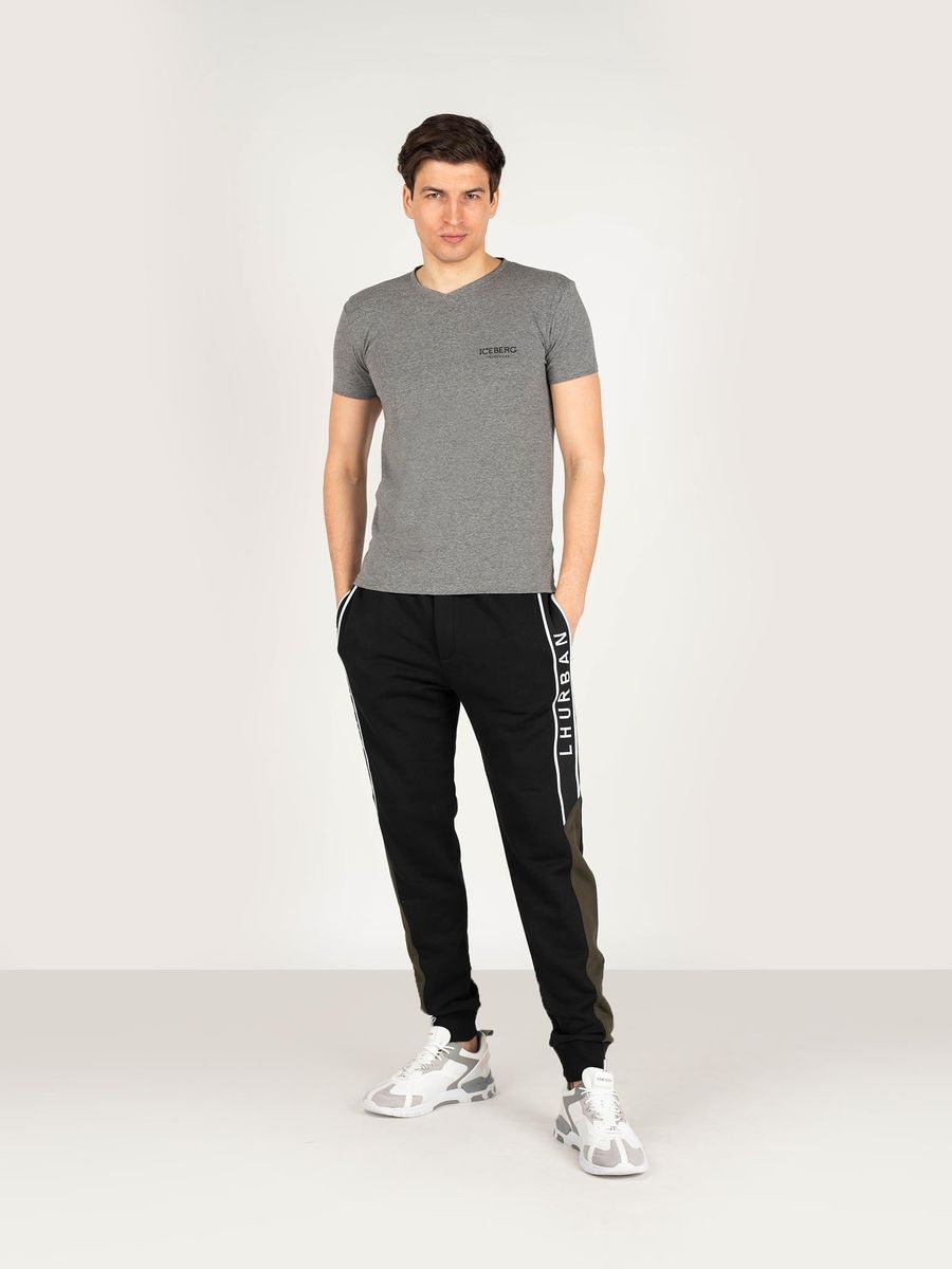 Iceberg T-shirt Herren Grau