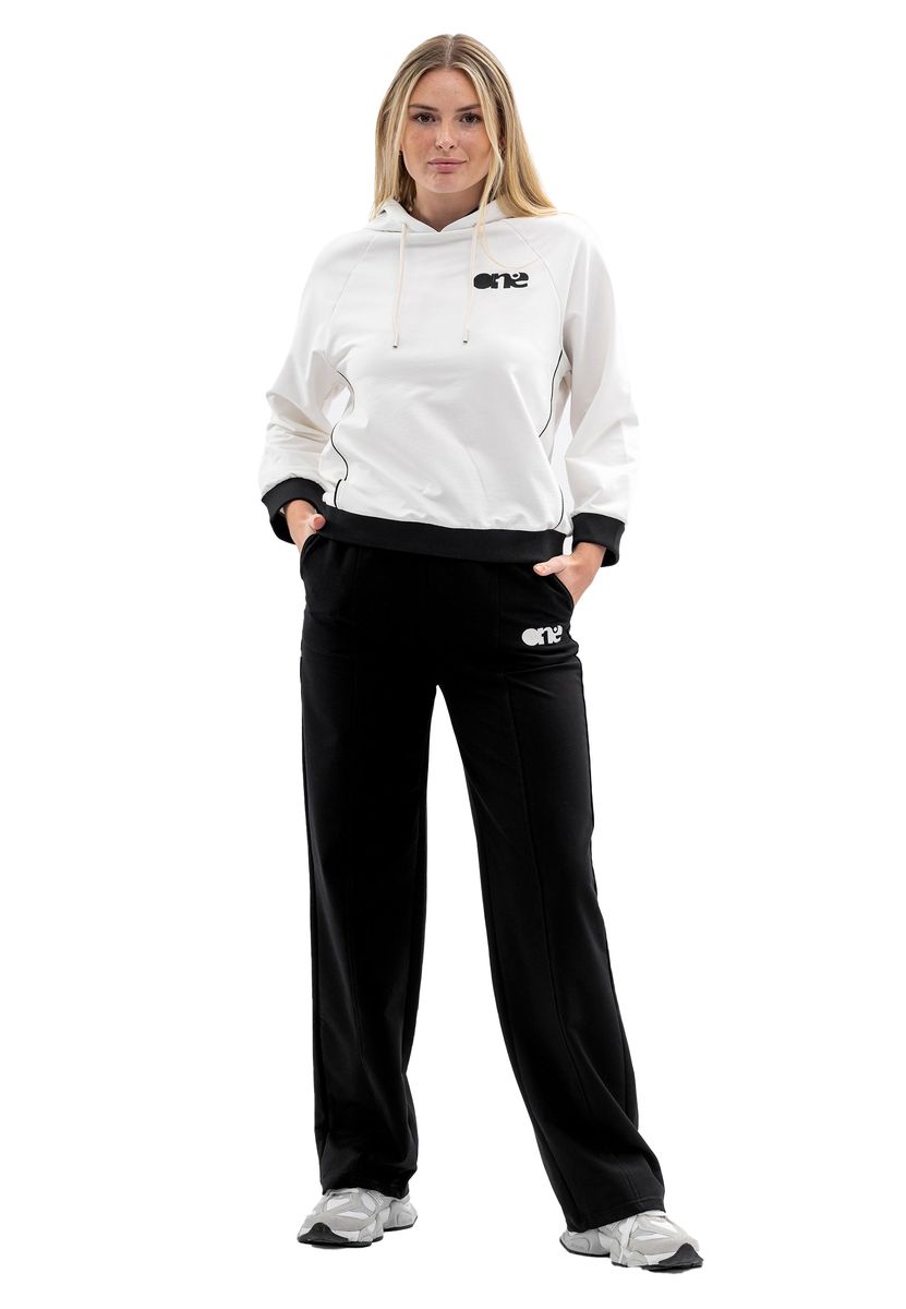 Damen-Hoodie mit Stickerei und Trainingsanzug-Set