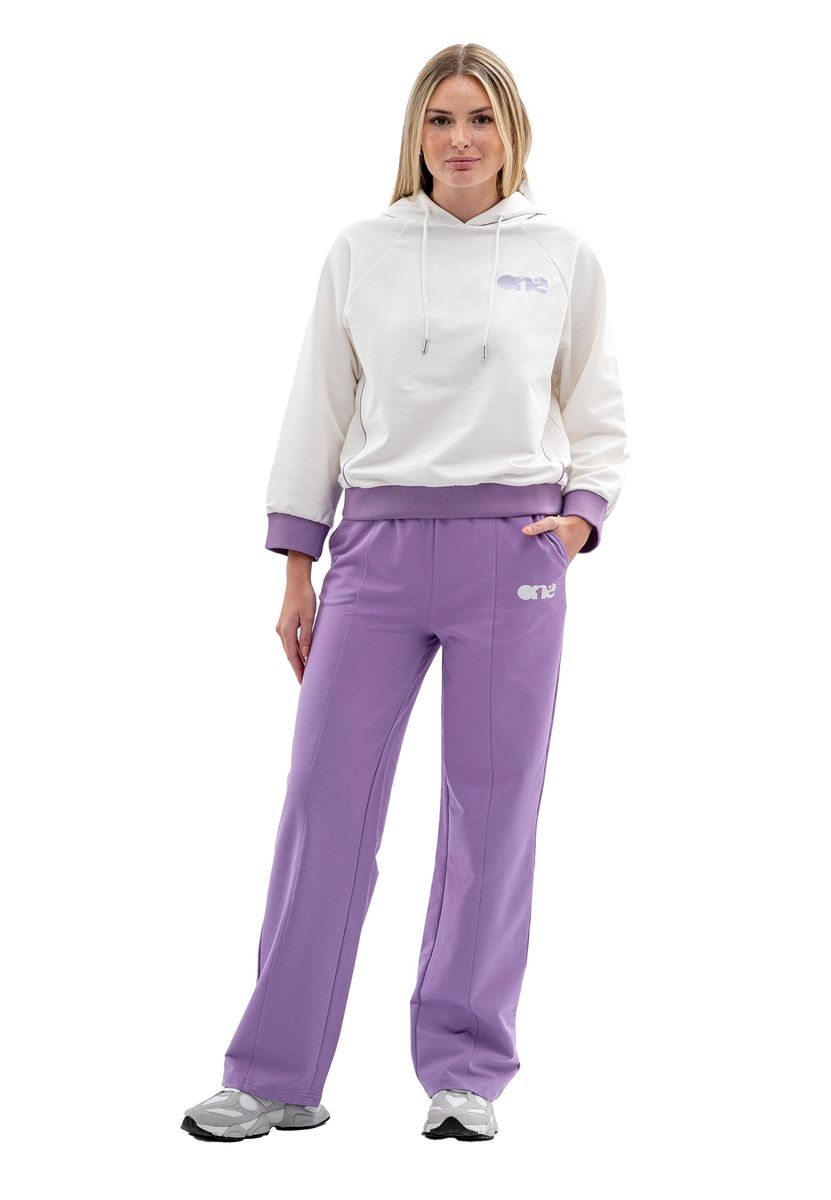 Damen-Hoodie mit Stickerei und Trainingsanzug-Set