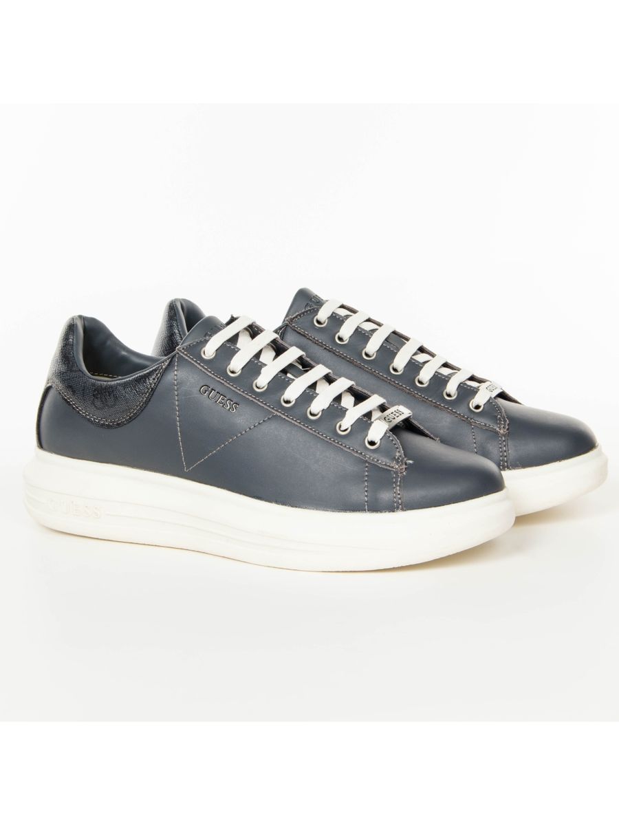 Herren Low-Top Sneaker in Lederoptik