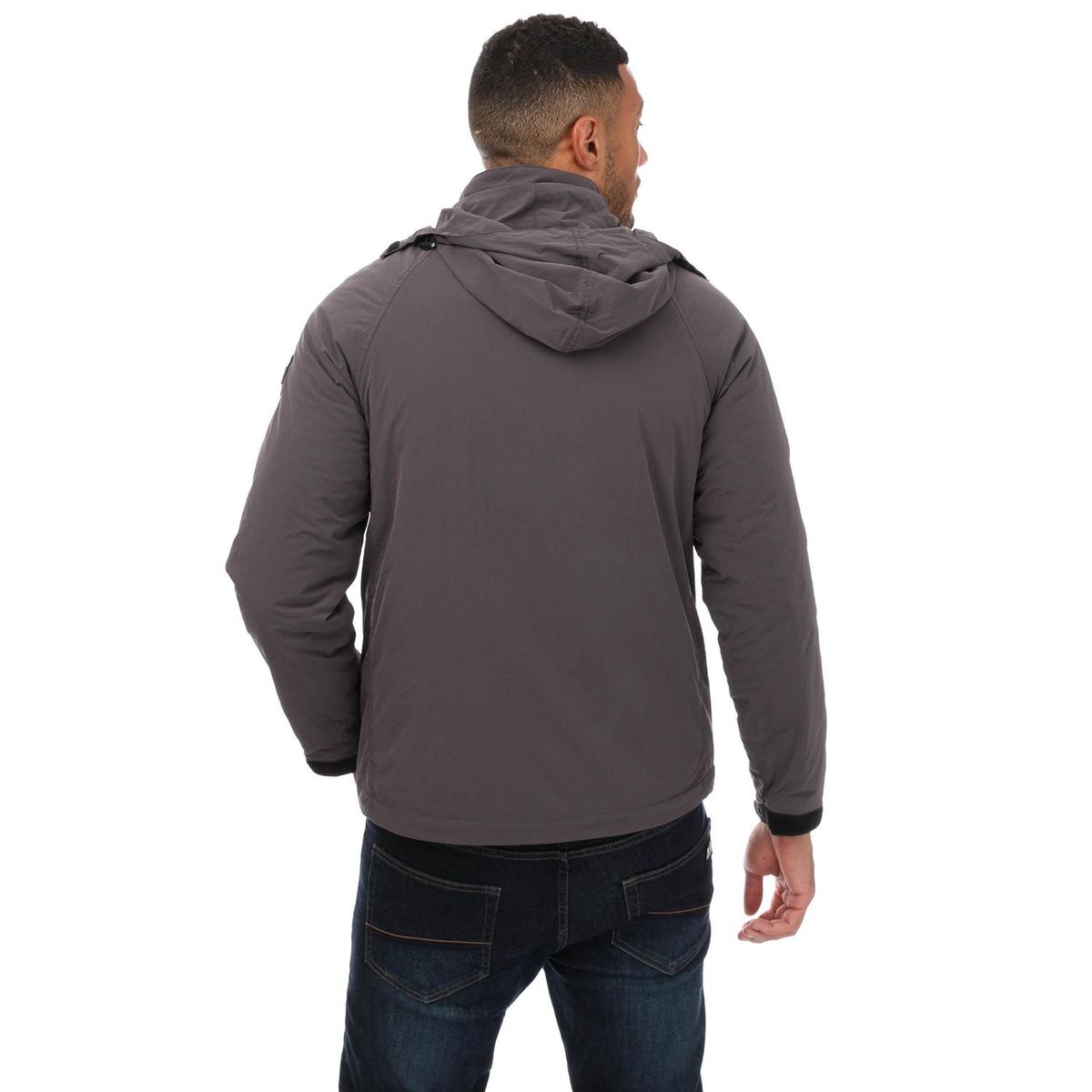 Utility-Nylonjacke mit Kapuze