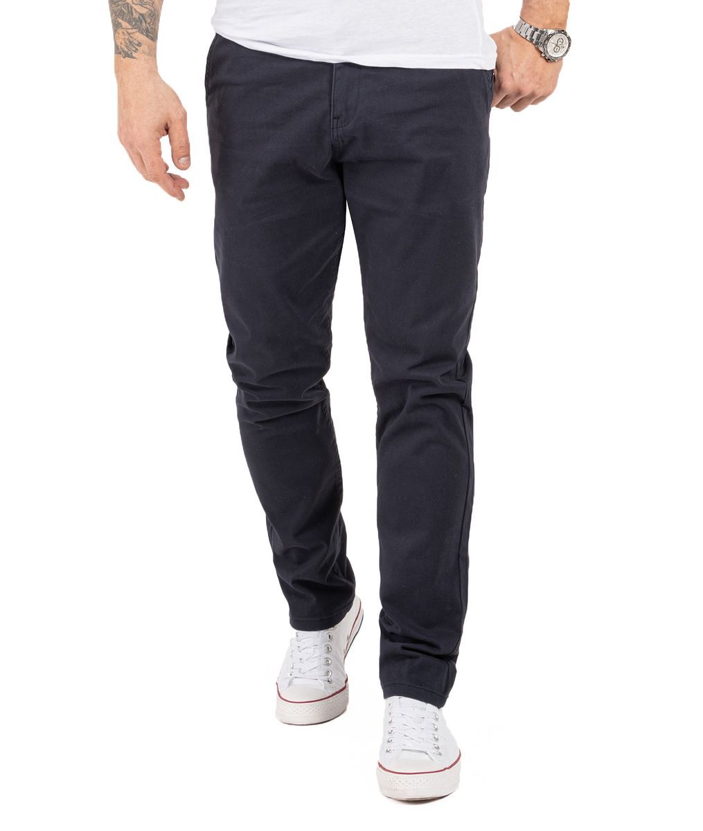 Herren Slim Fit Chino Hose