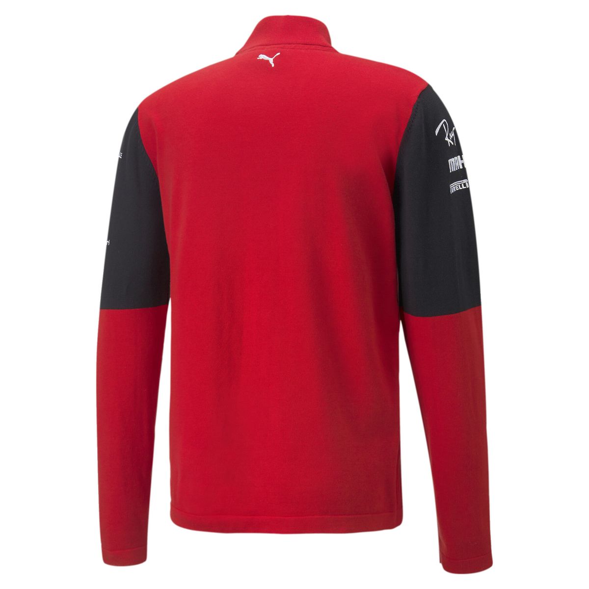 Rennteam-Pullover mit Viertelreißverschluss