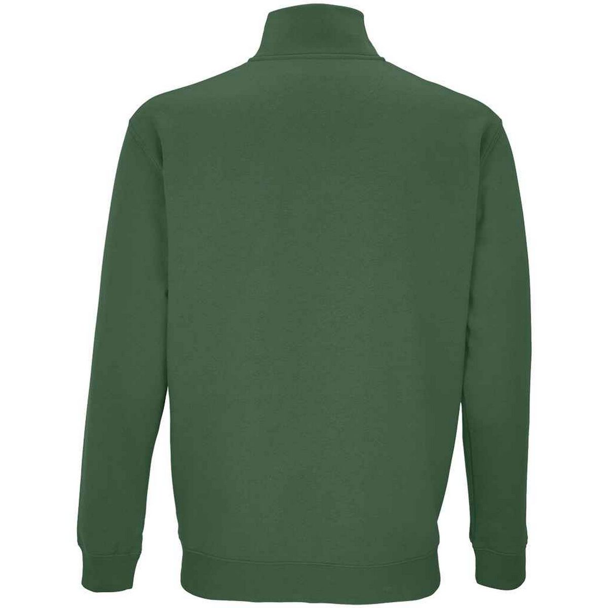 Sweatshirt mit Viertelreißverschluss und Fleece