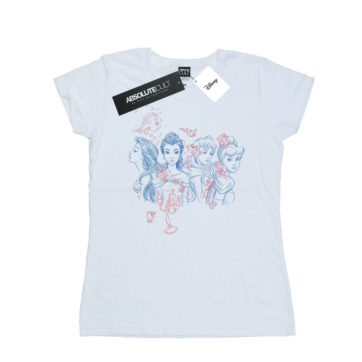 Disney Prinzessin Skizze Grafik T-Shirt