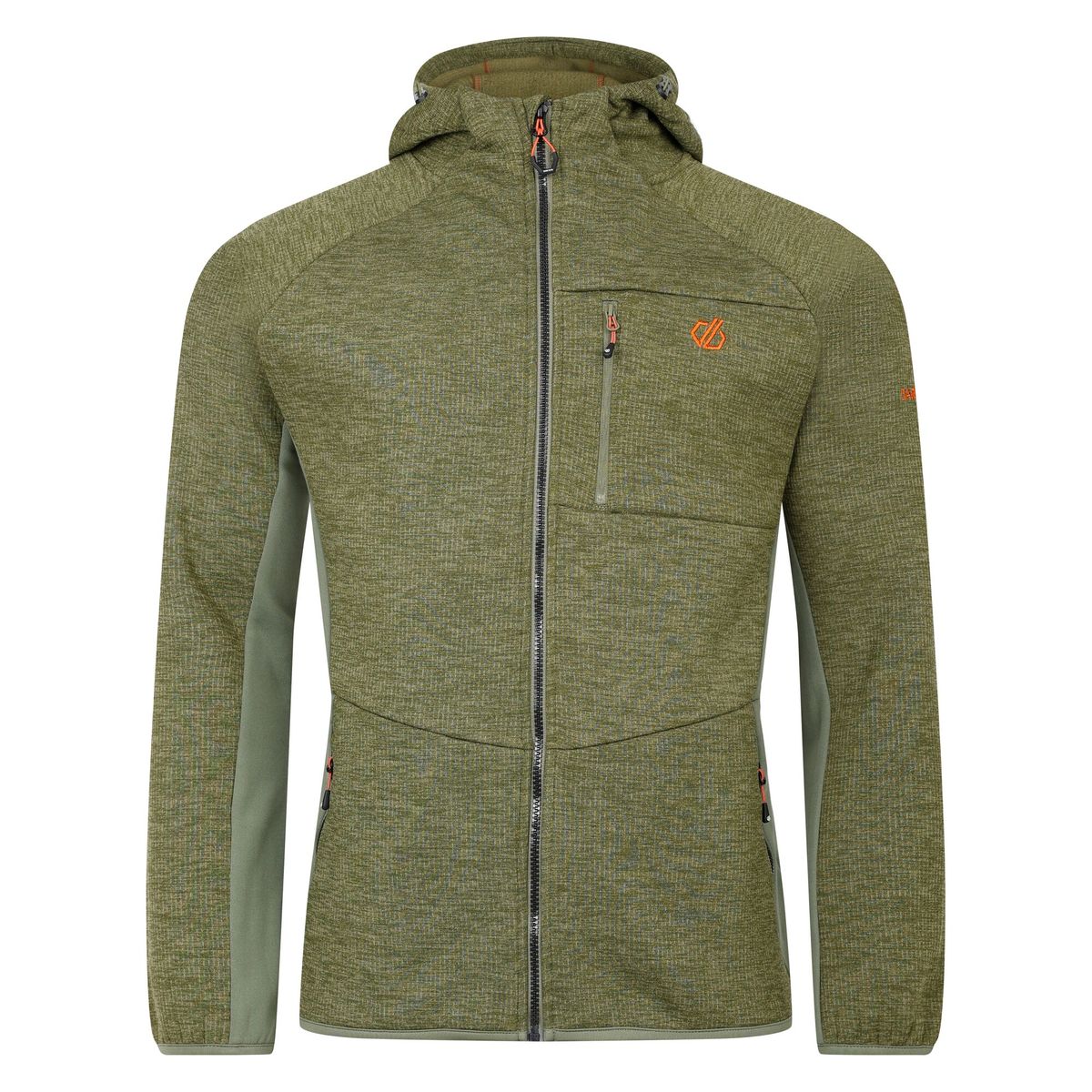 Fleece-Midlayer-Jacke mit Kapuze für Herren