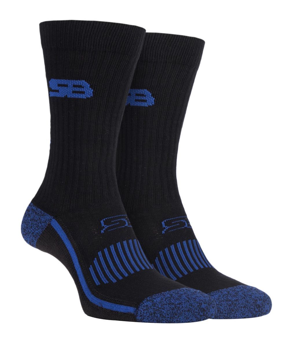 Storm Bloc Herren Anti-Abrieb Baumwolle Sport Terry gepolstert Socken