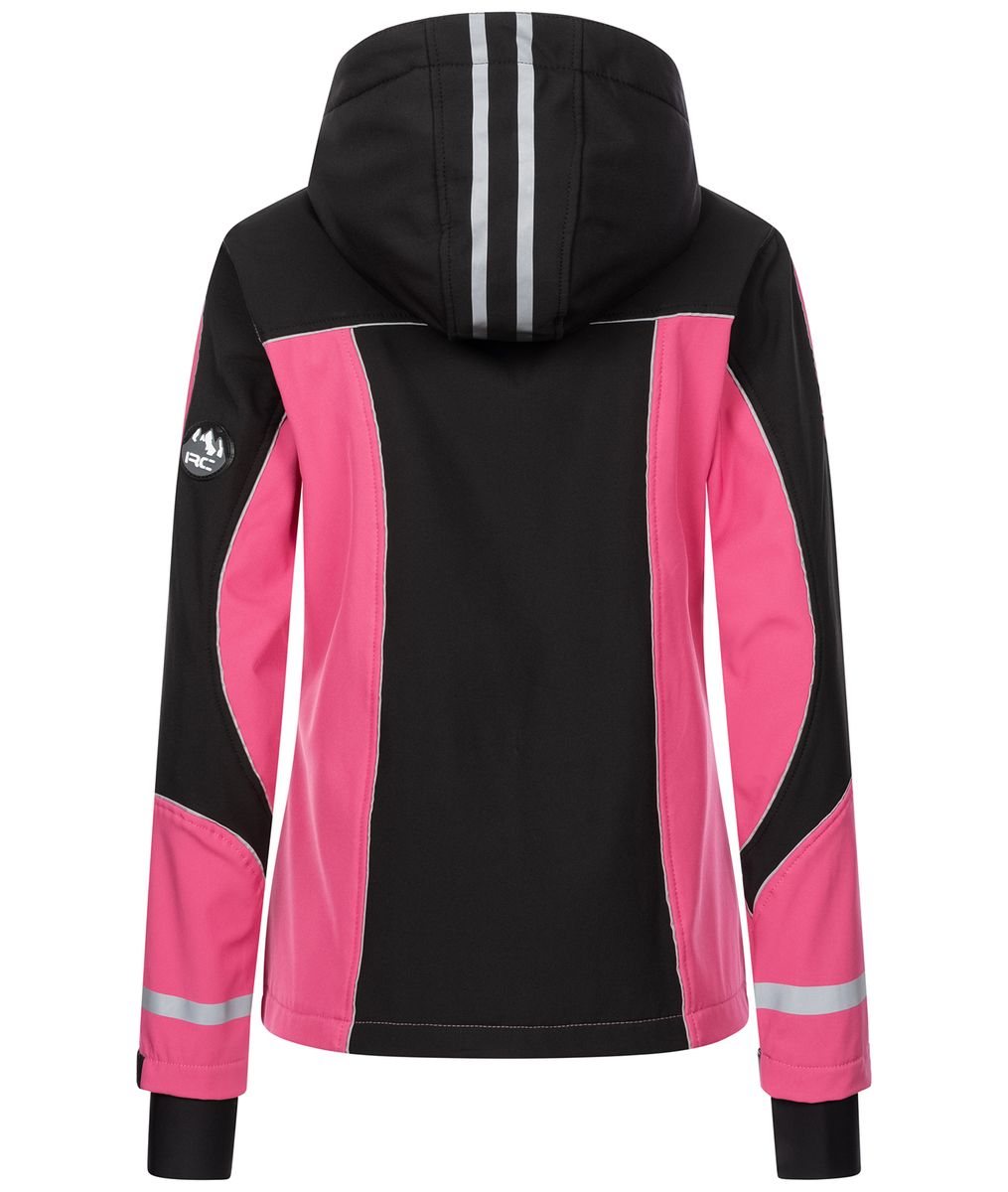 Funktionale Softshell Outdoor-Jacke mit Kapuze