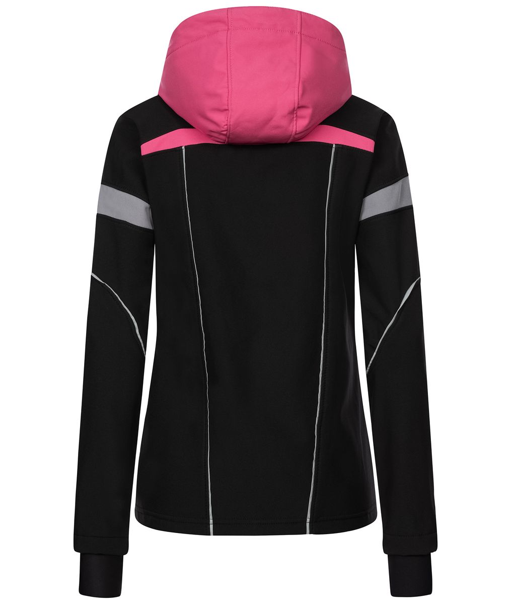 Funktionale Softshell Outdoor-Jacke mit Kapuze