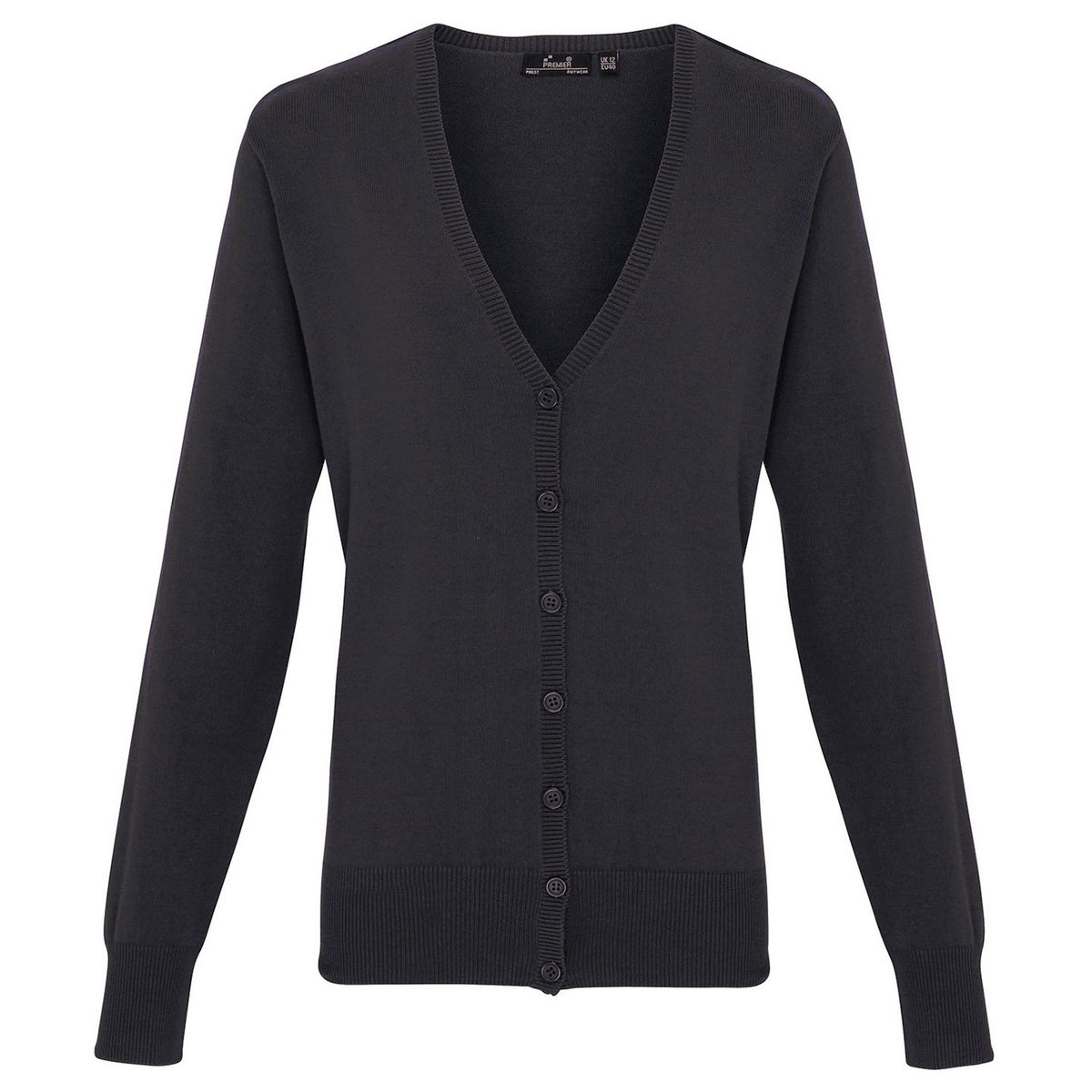 Damen Strickjacke mit V-Ausschnitt