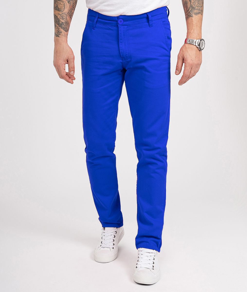 Schmal geschnittene Chino Hose