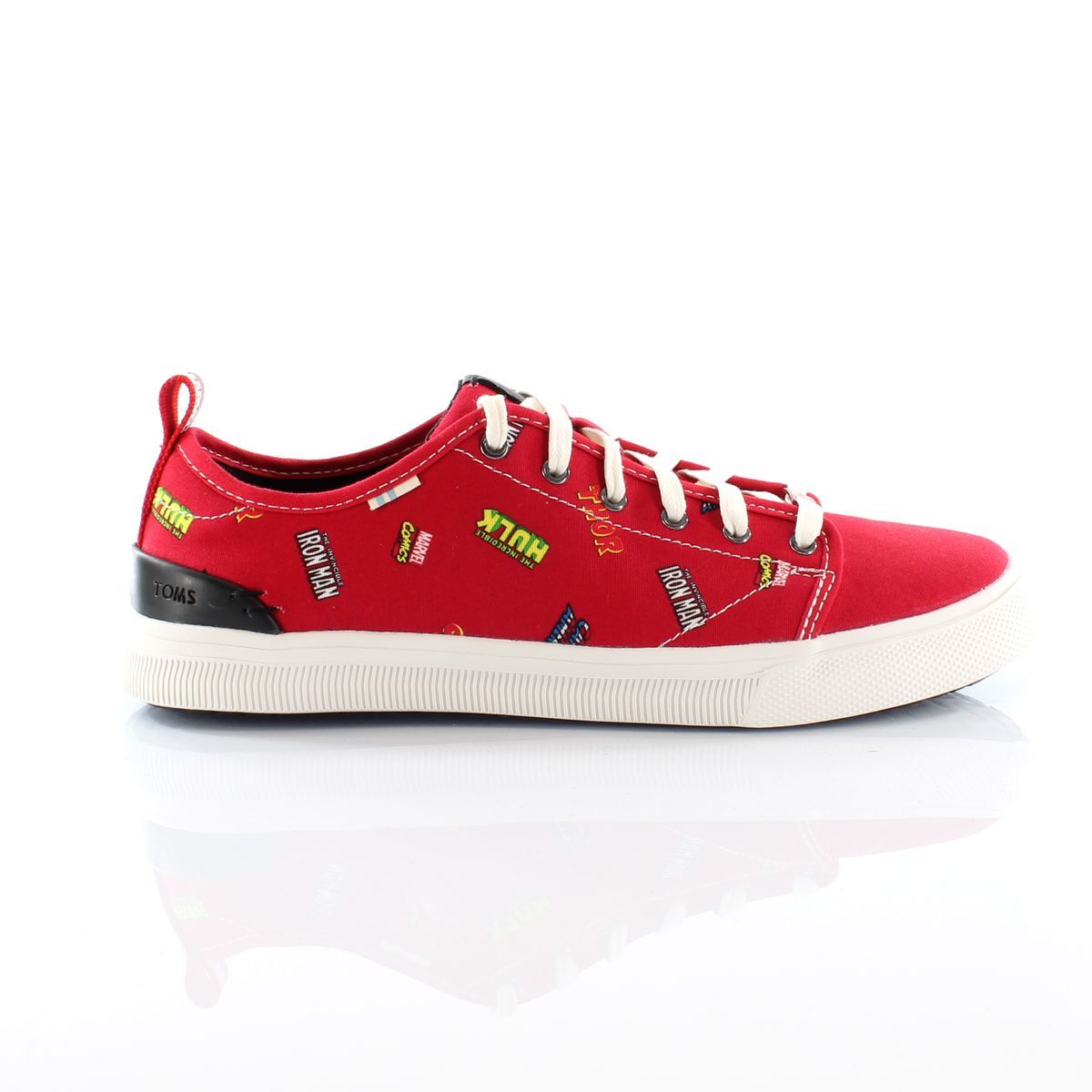 Toms x Marvel TRVL Lite Low Domens Red Trainer