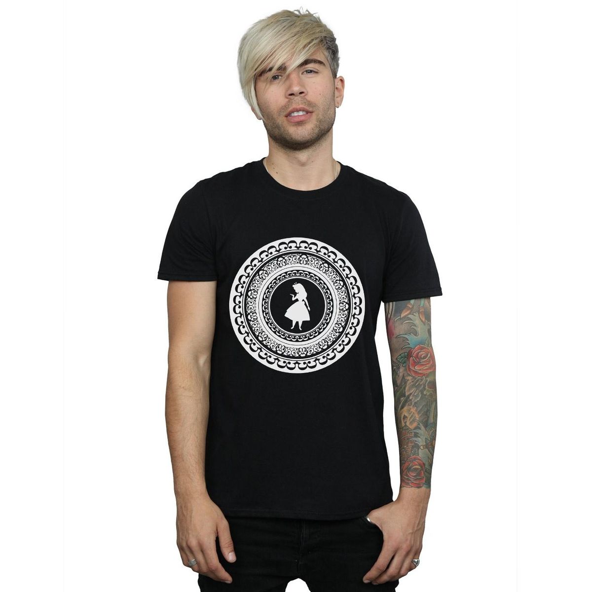 T-Shirt mit Wunderland-Silhouette