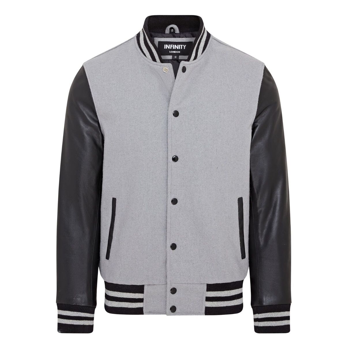 Varsity Wollmischung Bomberjacke