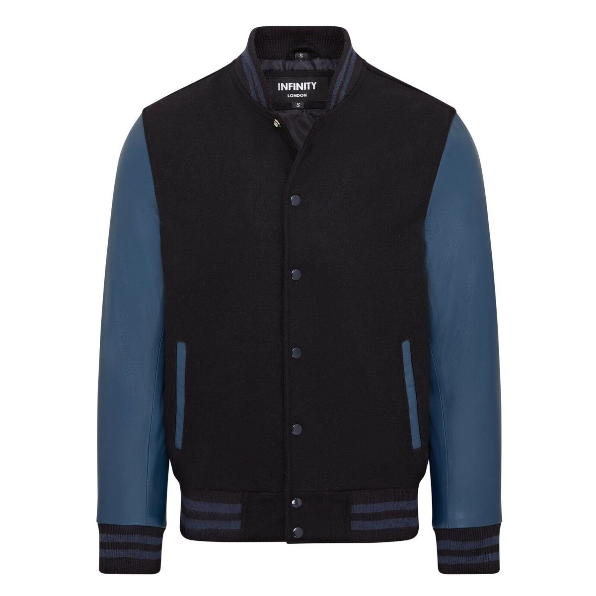 Varsity Wollmischung Bomberjacke