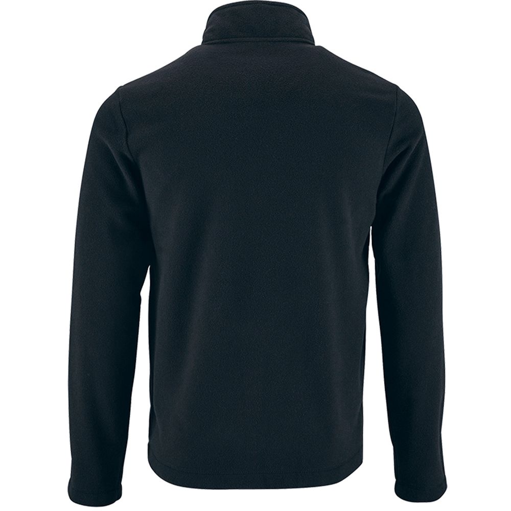 Klassische Fleecejacke mit Reißverschluss