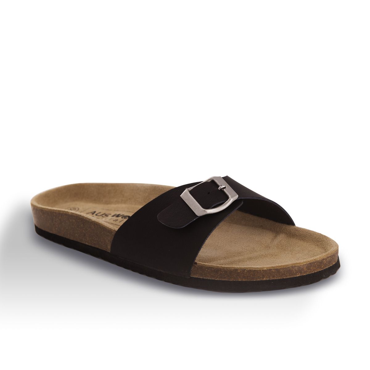 Leder Sandale mit Schnalle