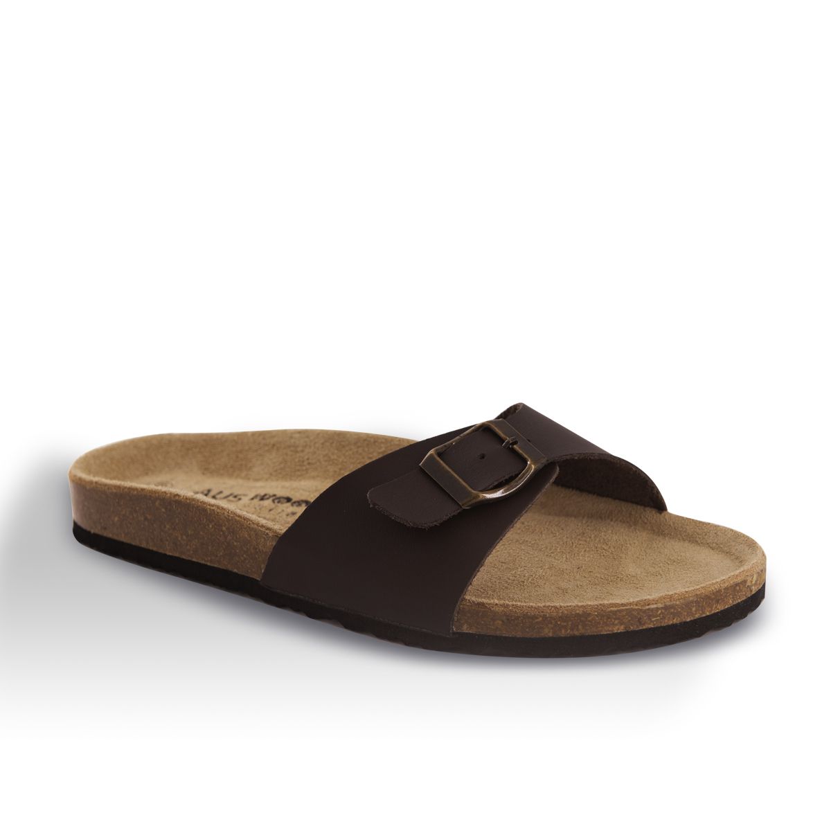 Leder Sandale mit Schnalle