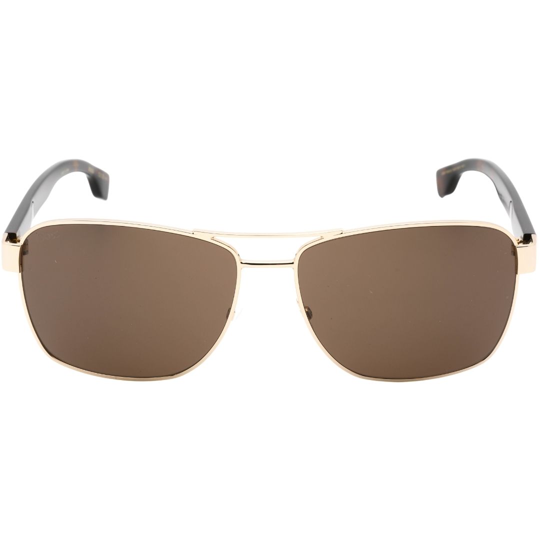 Klassische goldene Pilotenbrille