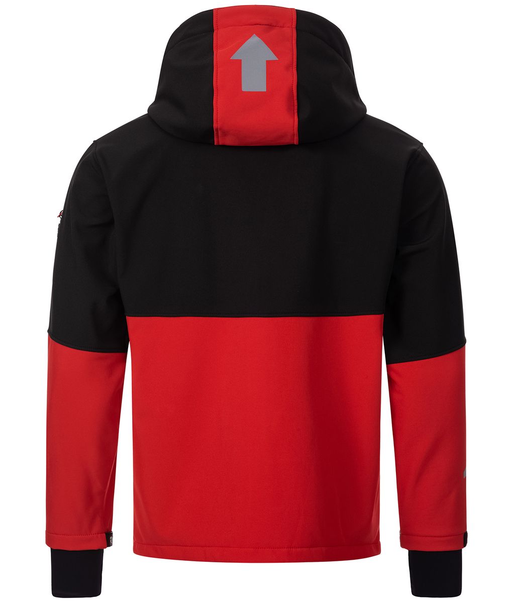 Funktionale Softshell Outdoor-Jacke mit Kapuze