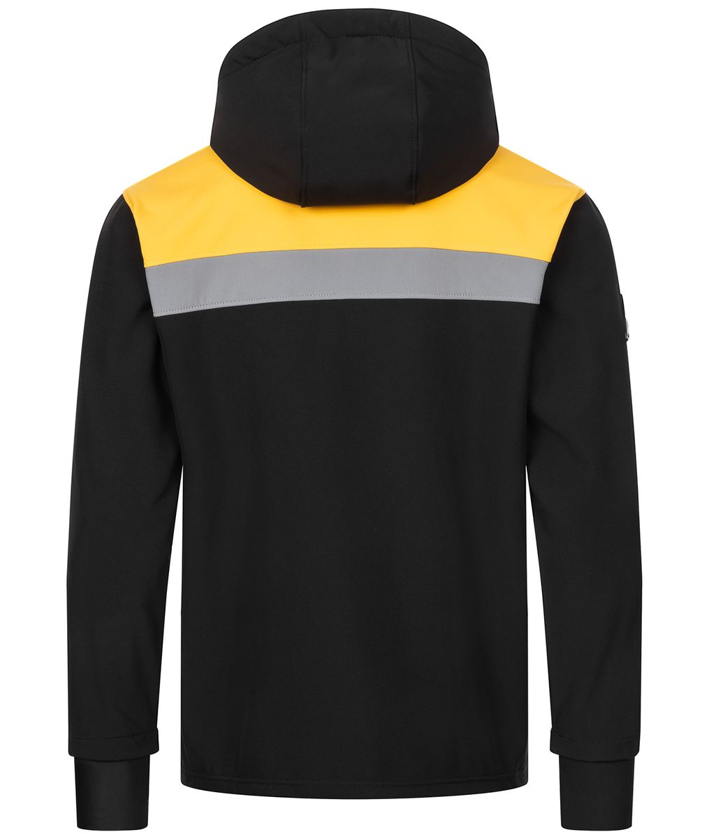 Funktionale Softshell Outdoor-Jacke mit Kapuze