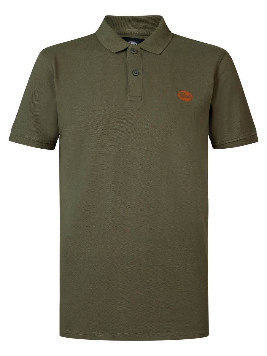 Klassisches einfarbiges Poloshirt