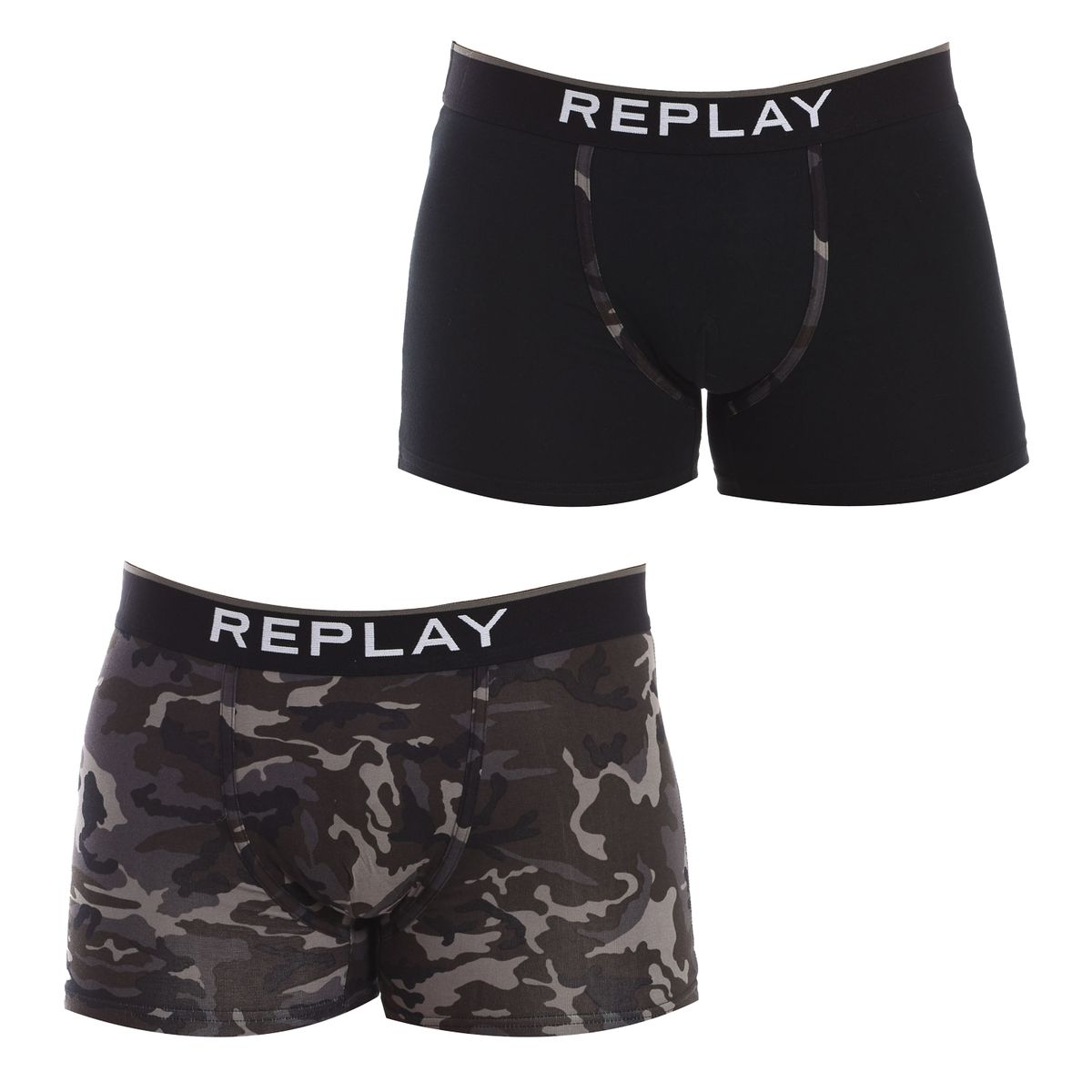 Herren Stretch Baumwoll Boxer Briefs Pack