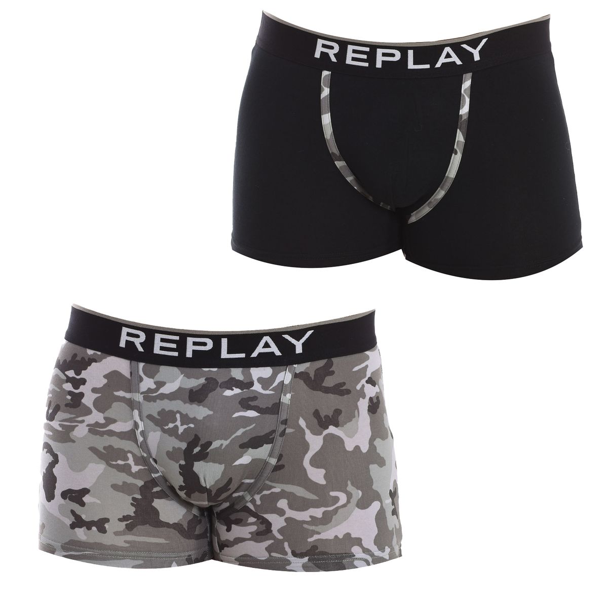 Herren Stretch Baumwoll Boxer Briefs Pack