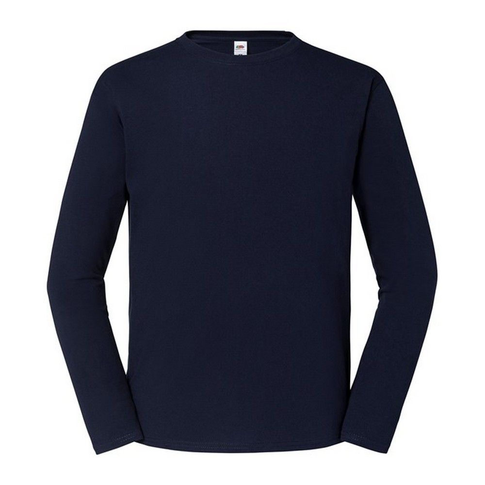 Klassisches Langarmshirt aus Baumwolle