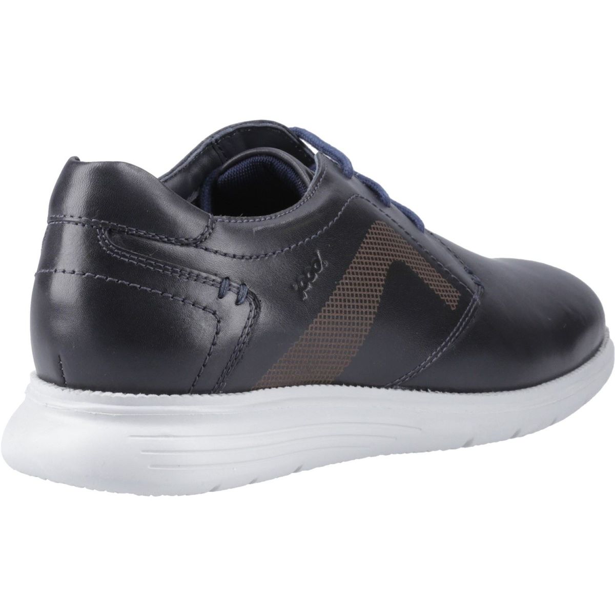 Leder-Hybrid-Schnürschuhe im Sneaker-Stil