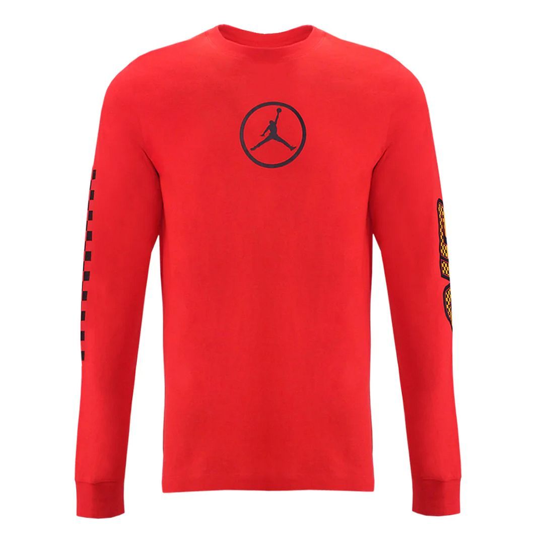 Jordan Jumpman Langarmshirt mit Rundhalsausschnitt
