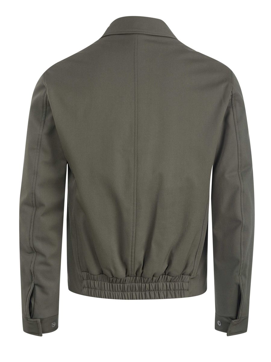 Elegante Blouson-Jacke aus Wollmix