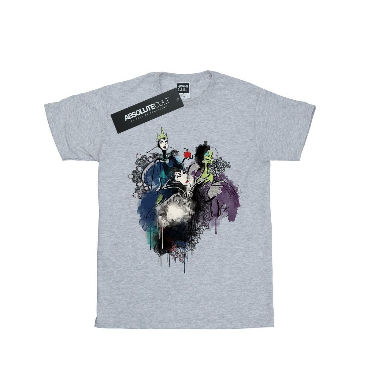 Disney Schurken Aquarell Skizzen T-Shirt