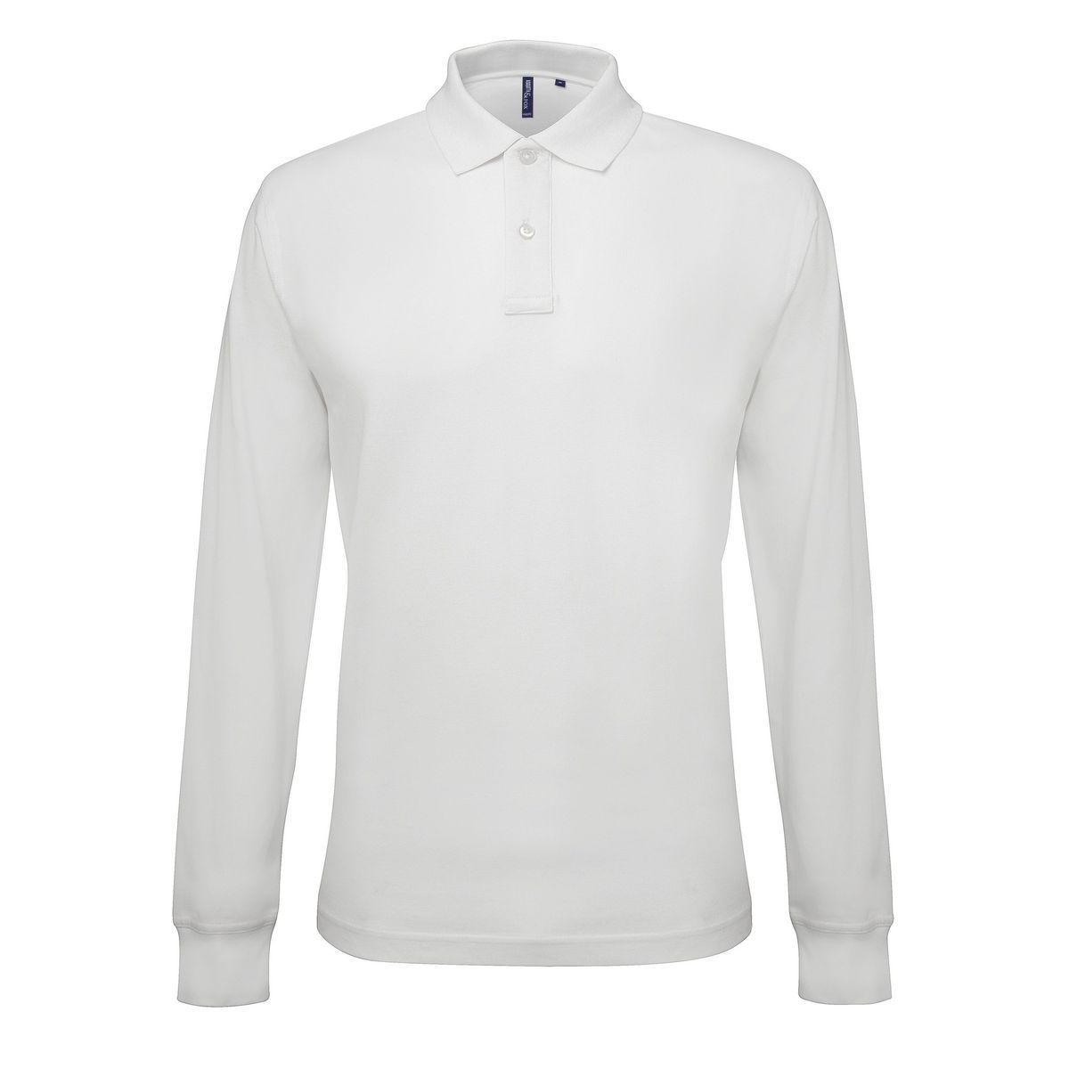 Klassisches Langarm-Poloshirt