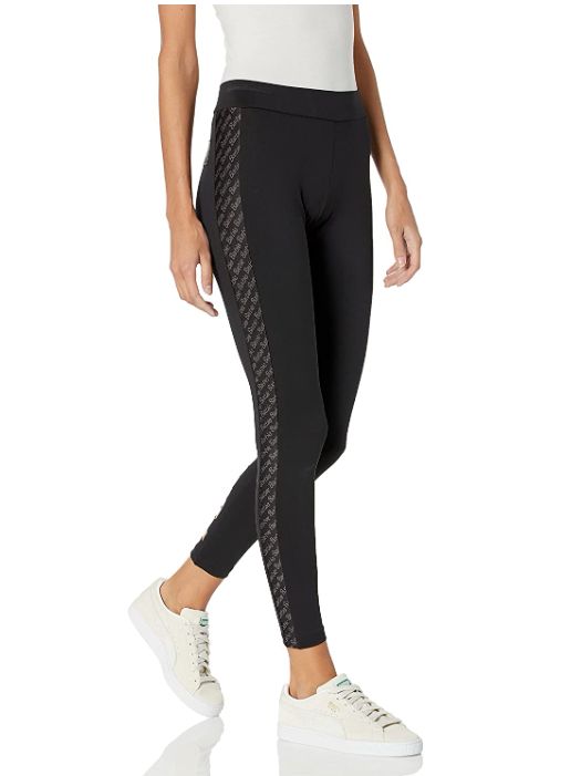 Damen-Leggings für Sport und Freizeit mit Seitendetail