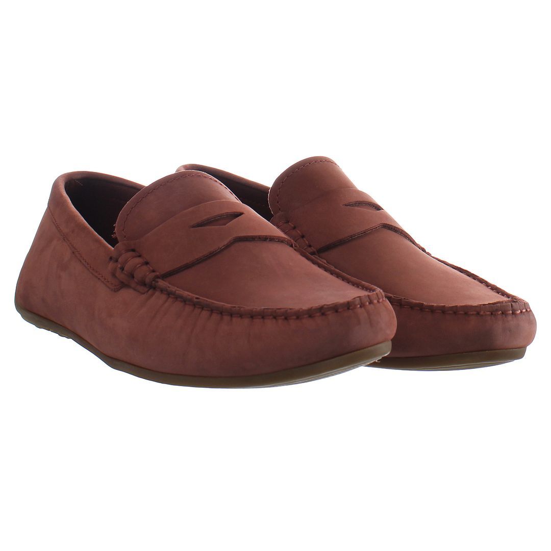 Klassische Penny-Loafer aus Wildleder
